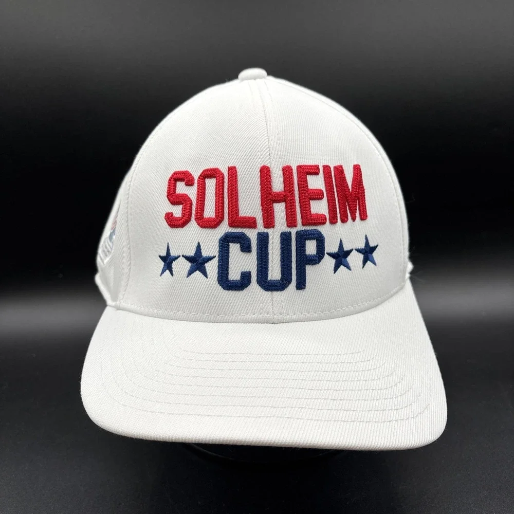 G/FORE Solheim Cup 2024 Golf Hat Cap White Flexfit 110 Adjustable Snapback
